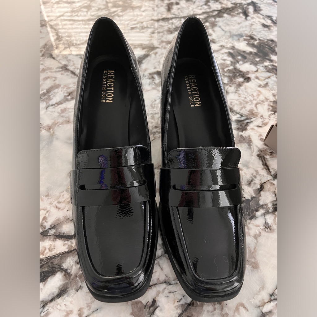 Brand New Kenneth Cole Reaction Black Patent Heels